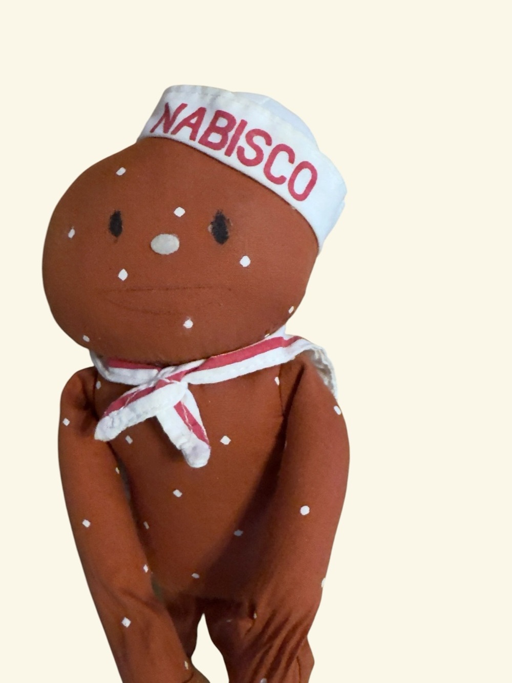 Vintage 1980s Mister Salty Pretzel Nabisco Plush